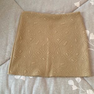 Ya Los Angeles textured mini skirt